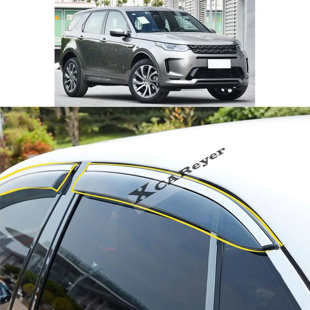 For LAND ROVER Discovery Sport 2016 2017 2018 2019 2020 2021 Car Sticker Plastic Window Glass Wind Visor Rain/Sun Guard Vent