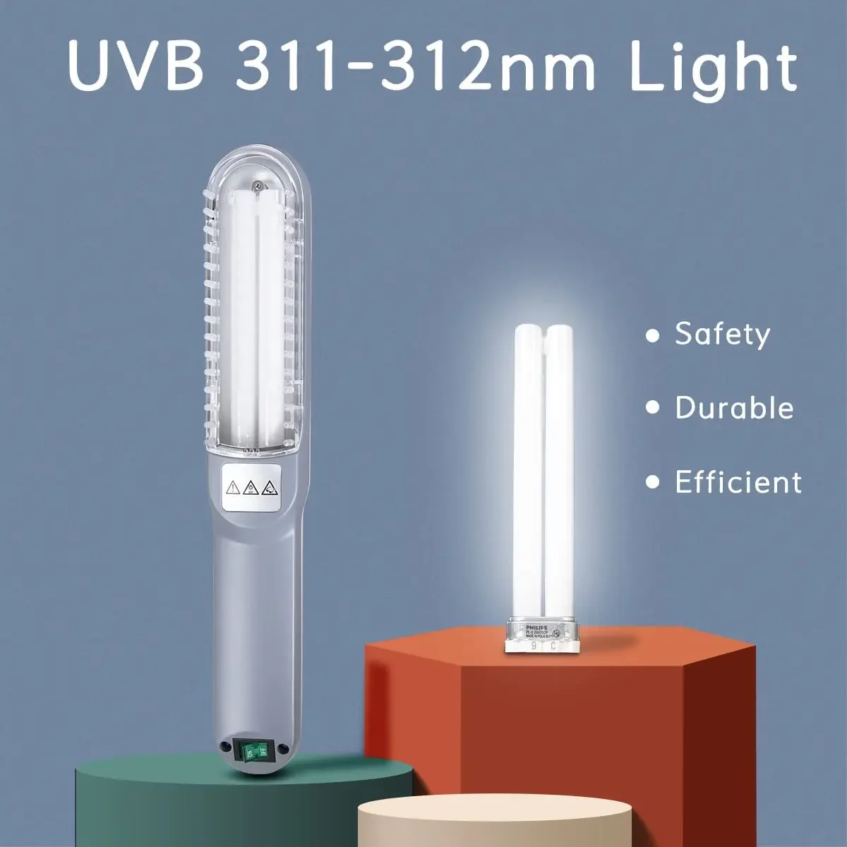 311 nm uvb lamp vitiligo lamp Kernel KN-4003BL uvb treatment lamp narrow band uvb Psoriasis cure