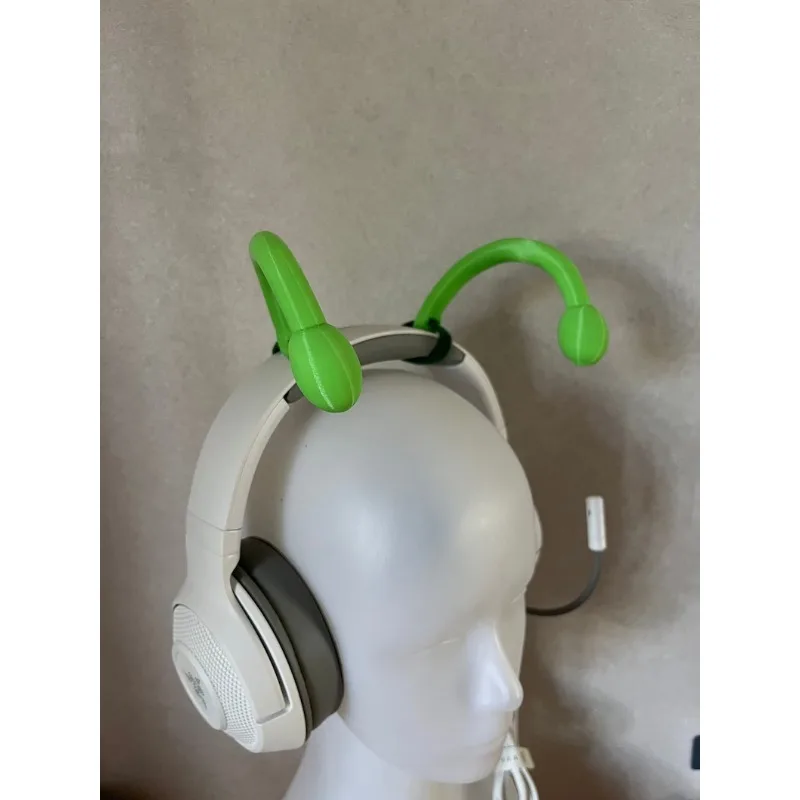 Alien Antenna Headphone Accessories – Universal Fit Headset Topper for Streamers, Cosplayers & Sci-Fi Gaming Fun