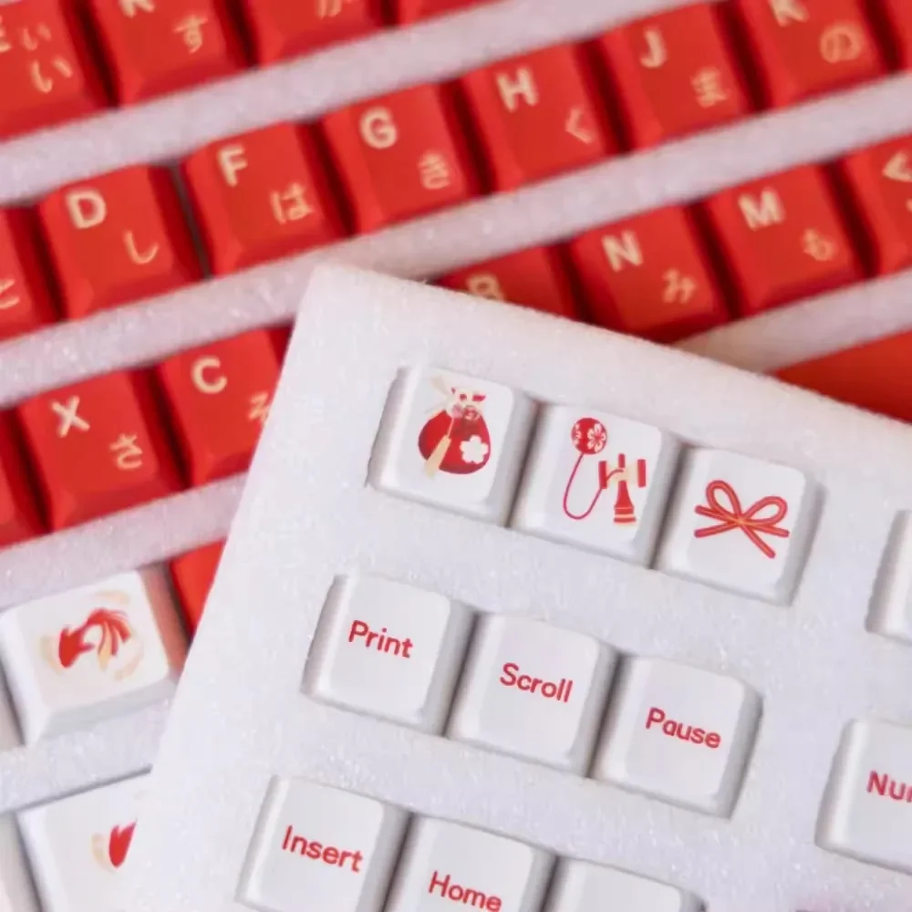 Teclas personalizadas para teclado mecânico, 140 teclas por conjunto, honkai star, brilho do trilho, interruptor cereja mx, presente do jogo anime, diy