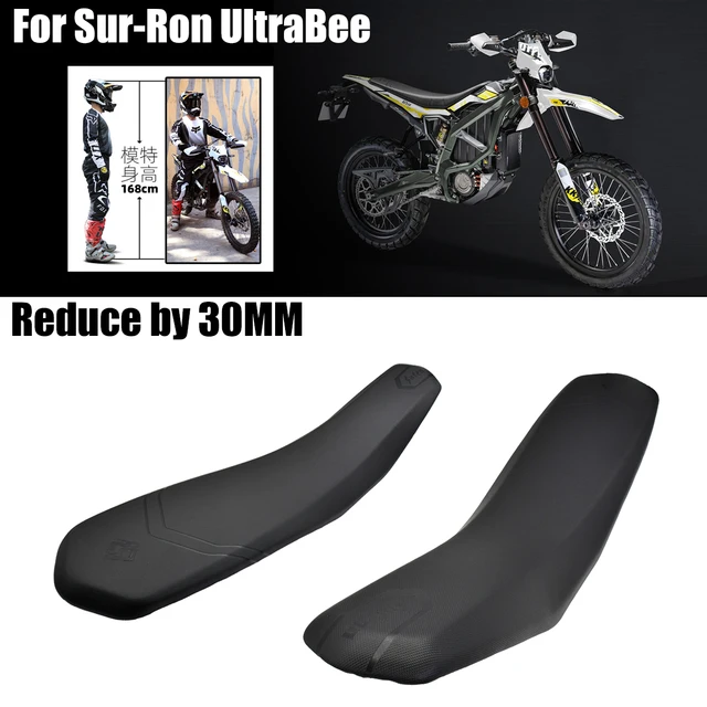 Dla Surron Ultra Bee poduszka siedziska zmniejszona lub oryginalna Sur Ron elektryczny motocykl pojazd terenowy Enduro Dirt pitbike