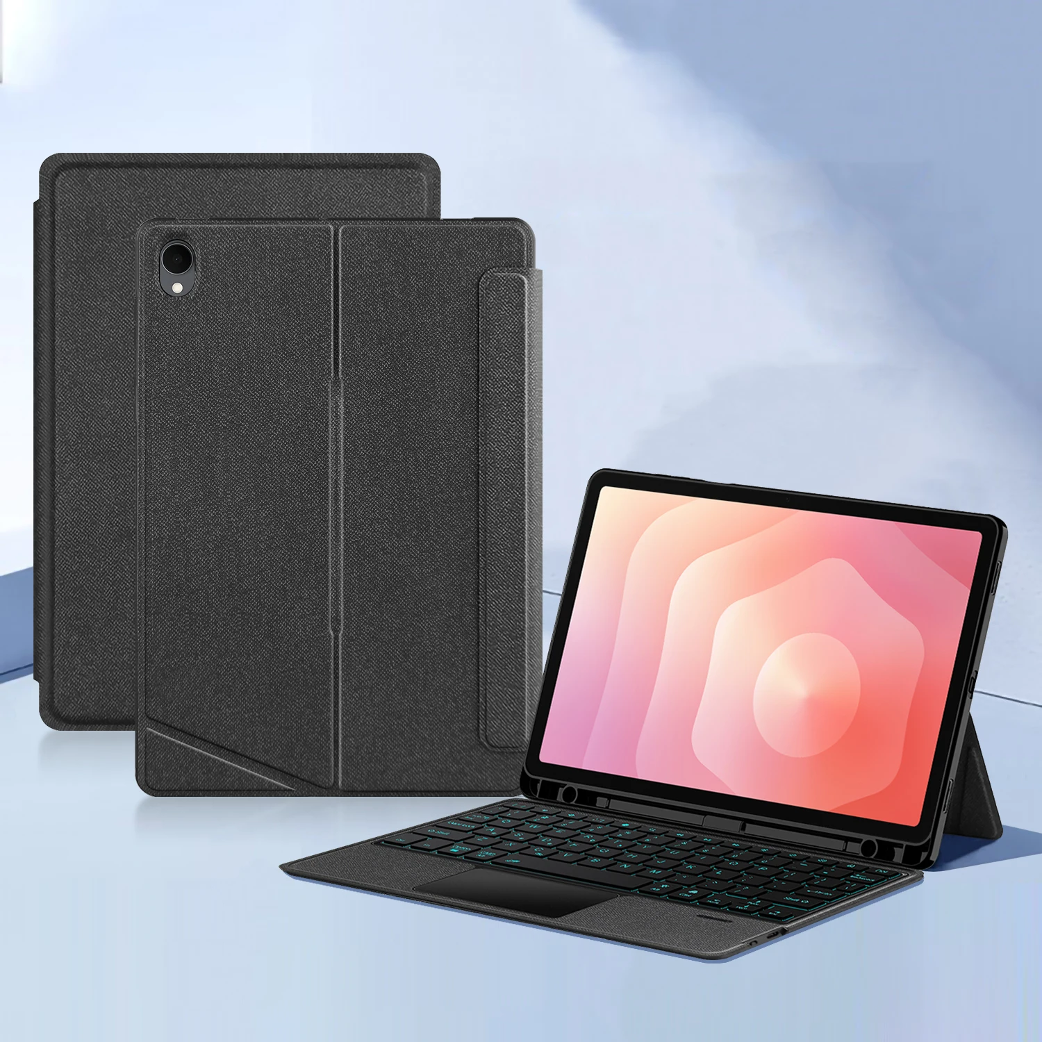 Backlight Magic Keyboard Case For Samsung Galaxy Tab S11 11 inch 2025 SM-X730 SM-X736 X736B Tablet Smart TouchPad Keyboard Cover