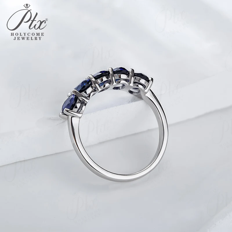 Moissanit-Ringe Rubin Saphir Kolumbianischer Ovalschliff D-Farbe 925 Sterling Silber Verlobungs- und Ehering für Damen Hochwertige Anhänger – Detail 14