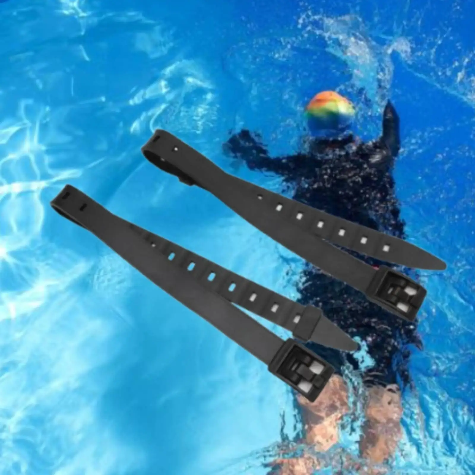 Diving Strap PVC Material Adjustable Leg Band Scuba Diving Accessory for Spearfishing and Snorkeling view 4