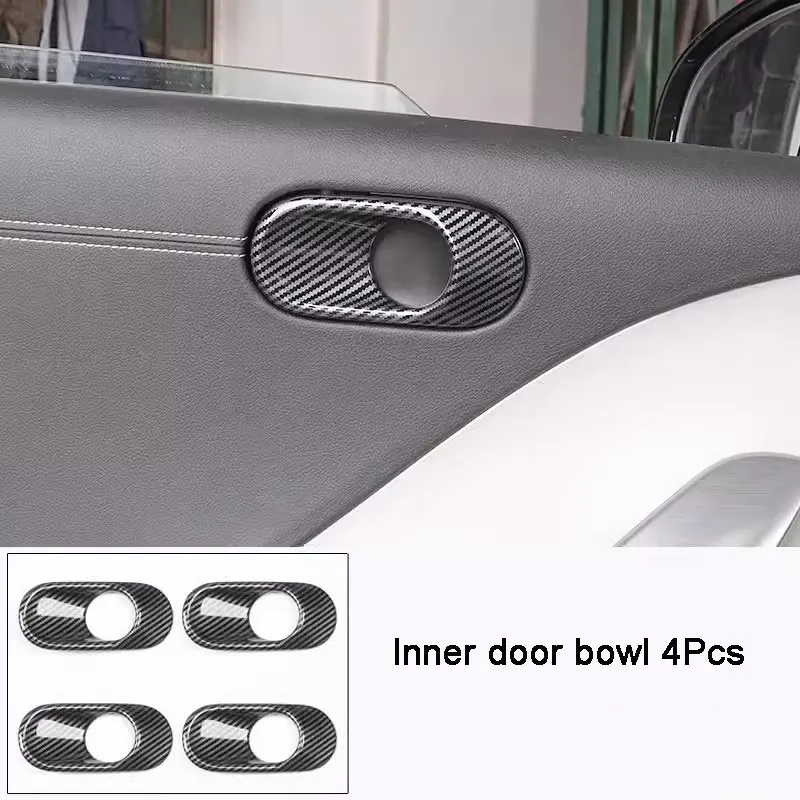 

Car Central Control Panel Carbon Styling Interior Decoration Shell For Smart Elf 1 # Car Accessories Protect Sticker