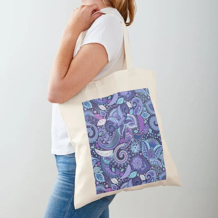 

Vera Bradley paisley purple Tote Bag bags woman 2025 cloth bag woman Large bags for women bags for women