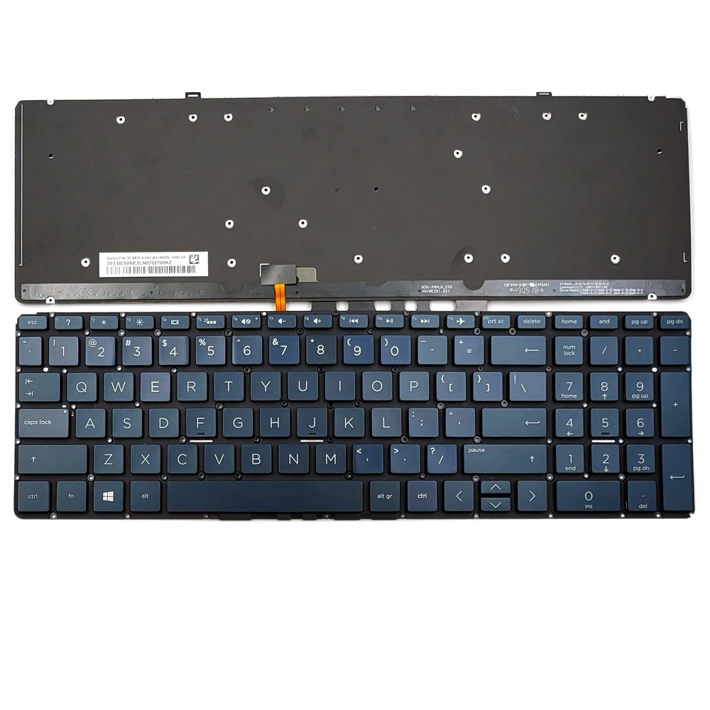 New For HP Spectre X360 15-CH 15-CH000 Backlit Laptop Keyboard US