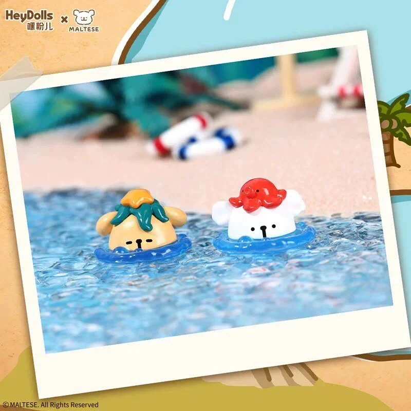 

Maltese Ocean Adventure Series Mini Blind Box Caixa Caja Blind Box Cute Collectible Toy Home Decor Gift