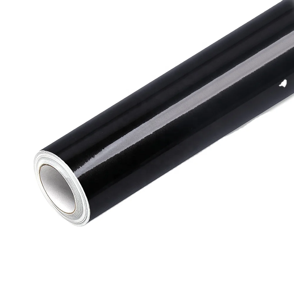

1.52*1.8M Carbins Hot Sale PVC Vinyl Wrap Film Roll Metal Paint Black Gold Auto Wrapping Film Self Adhesive Vinyl Car Wrap