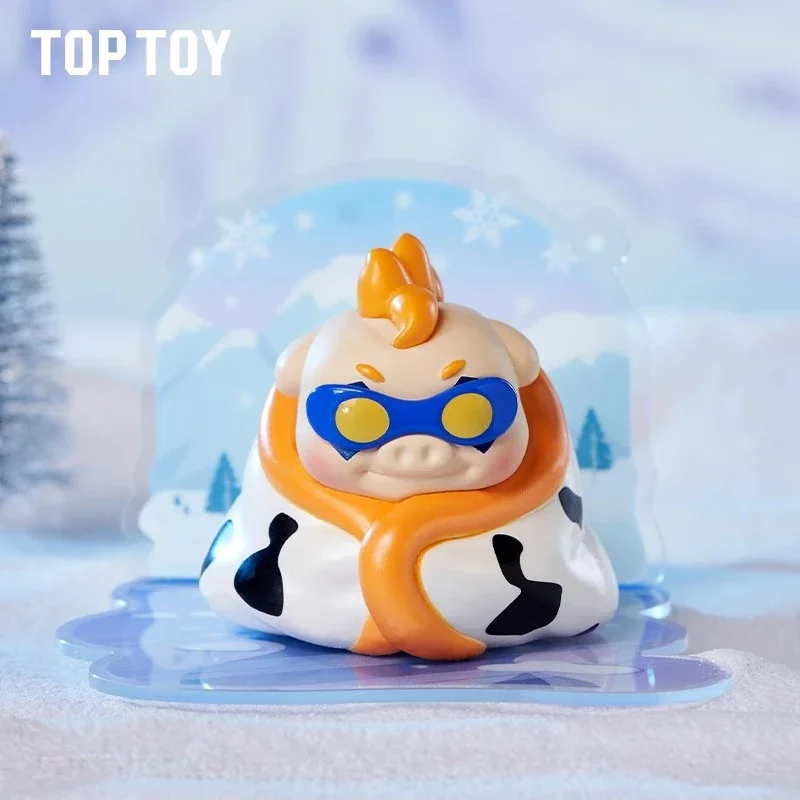 TOP TOY GG Bond Quilt Series กล่องตาบอด MINISO น่ารักและตลกเดสก์ท็อปเครื่องประดับตกแต่งของเล่นเด็กรุ่นของขวัญวันเกิด