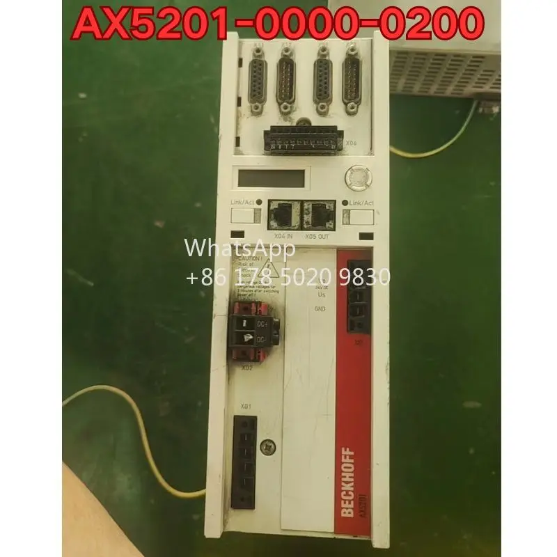 محرك سيرفو AX5201-0000-0200 مستعمل في حالة عمل جيدة