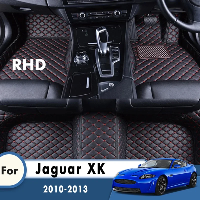

Автомобильные коврики для Jaguar XK 2010 2011 2012 2013, ковры на заказ, автомобильные аксессуары, внутренние подушечки для ног, автомобильные полы