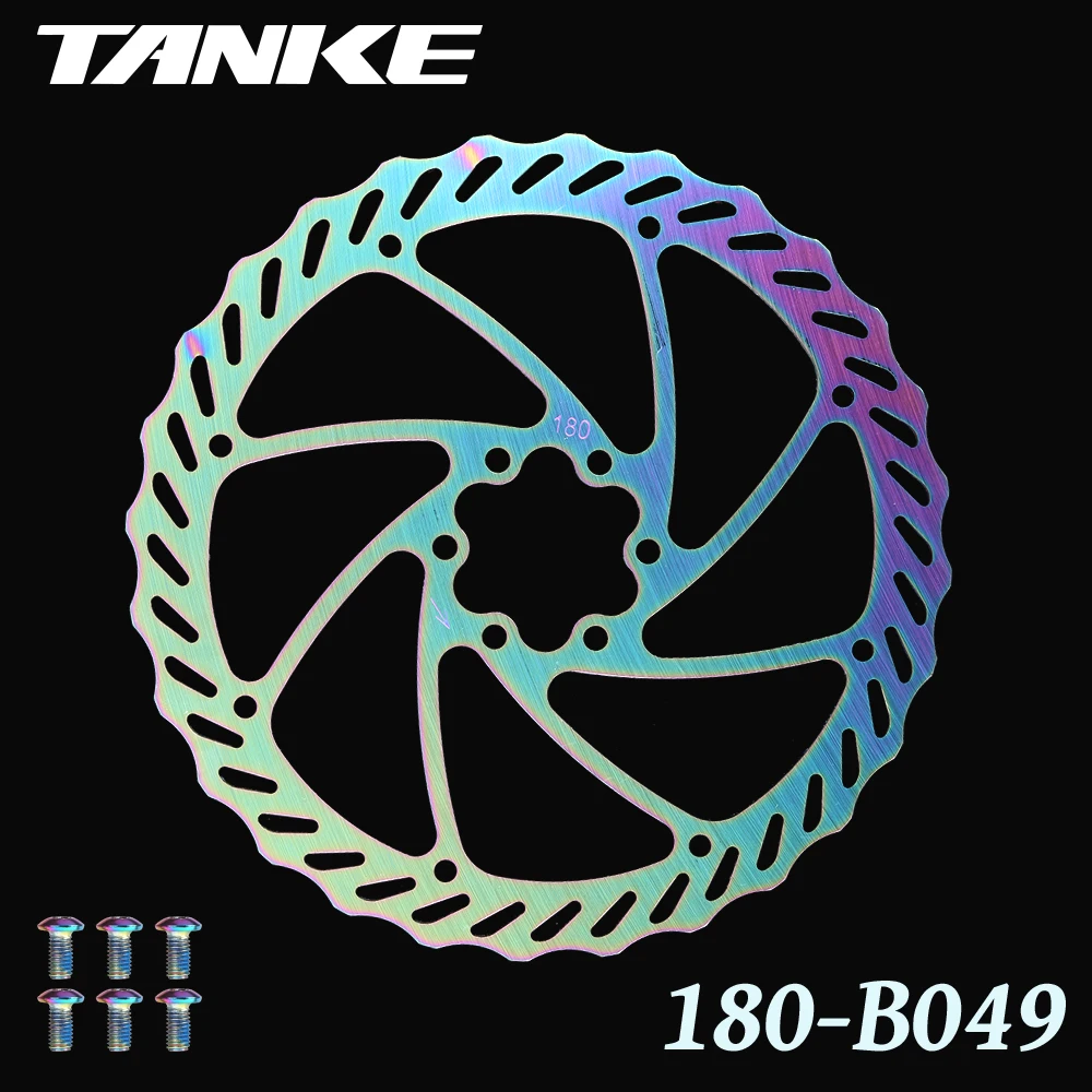 TANKE Fahrrad Scheibenbremse 140 160 180 203 Rotoren mit Schrauben hydraulische Bremse Straße Mountainbike MTB Öl Slick Rotor Fahrradteile