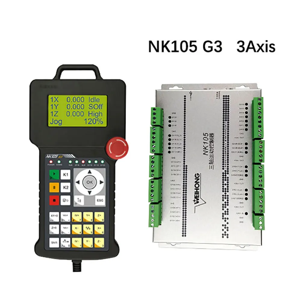 High quality original NK105 G2 three-axis complete set with tool library CNC engraving machine CNC studio motion control system