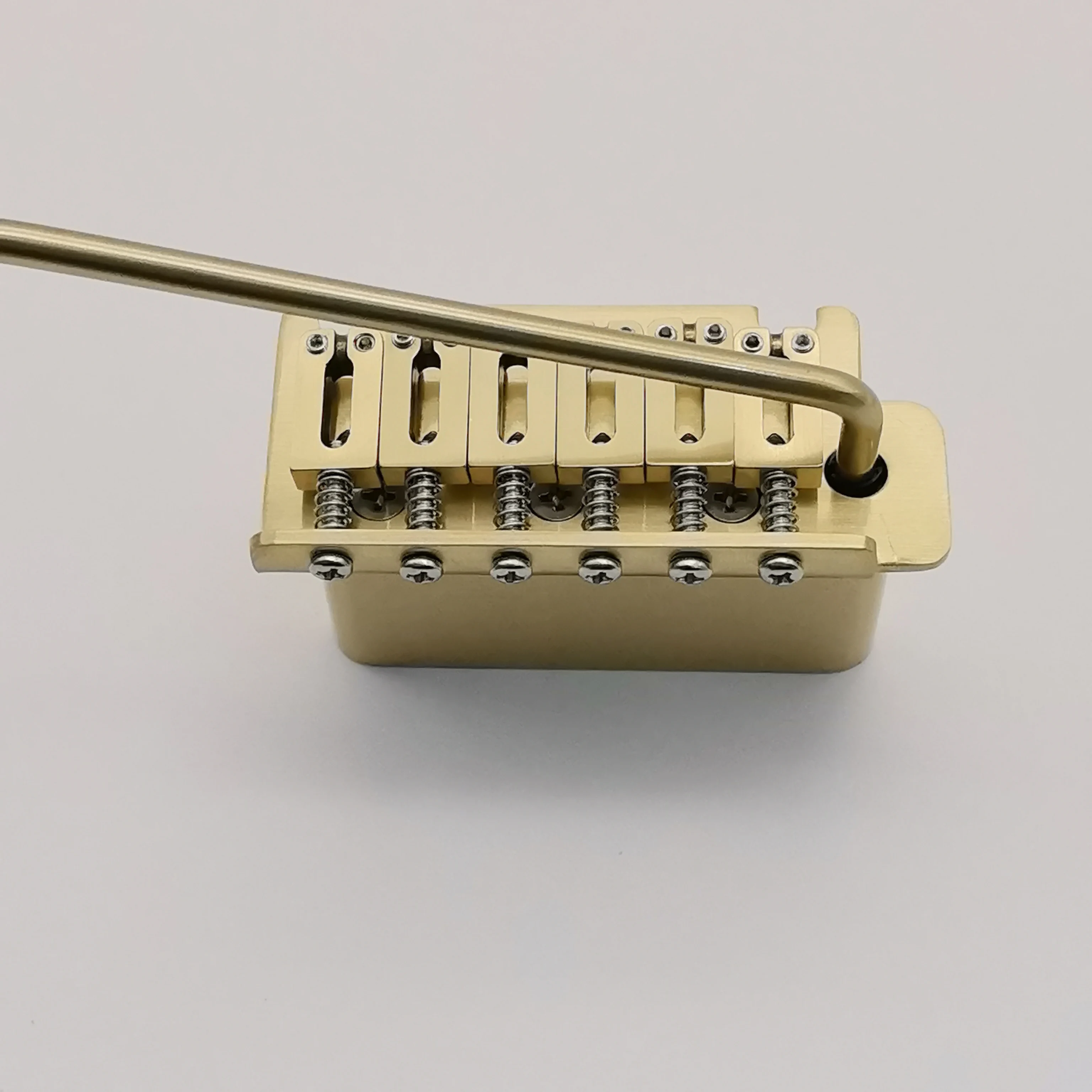 Full Brass 2-Pivot Tremolo Bridge 10.5mm String Spacing Electric Guitar Vibrato System