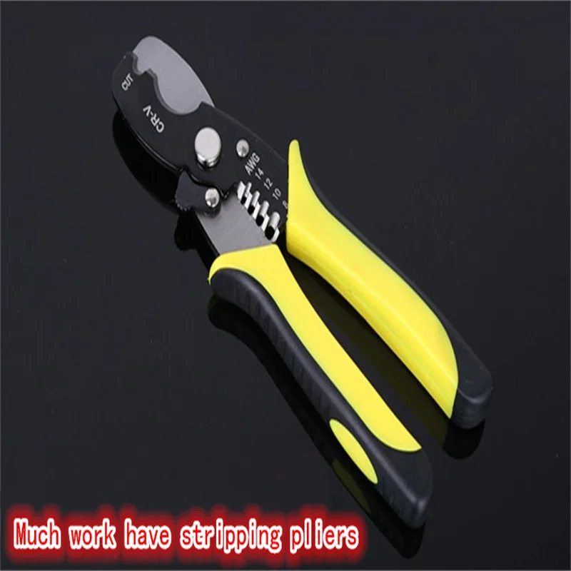 

Multifunctional wire stripping pliers wire stripping electrician wire pulling pliers cable cutter optical fiber stripping wire p