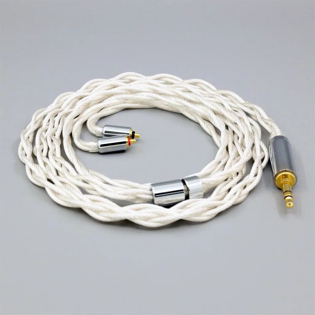 에티모틱 EVO 멀티 드라이버 이어폰, T2 핀 그래핀, 7N OCC 실버 도금, 타입 2 이어폰 케이블