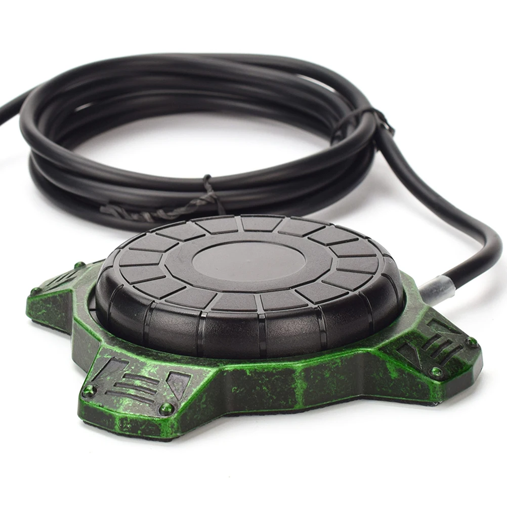

Aluminum Alloy Tattoo Foot Pedal Switch for Tattooing Machine Accessories Wireless Green Plug In Easy Operation Angle