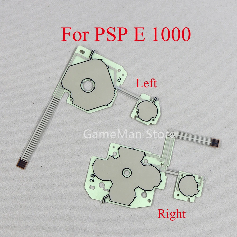 30pcs Left Right Direction Cross Function Keypad Buttons Flex Cable For PSP E 1000 Game Accessories