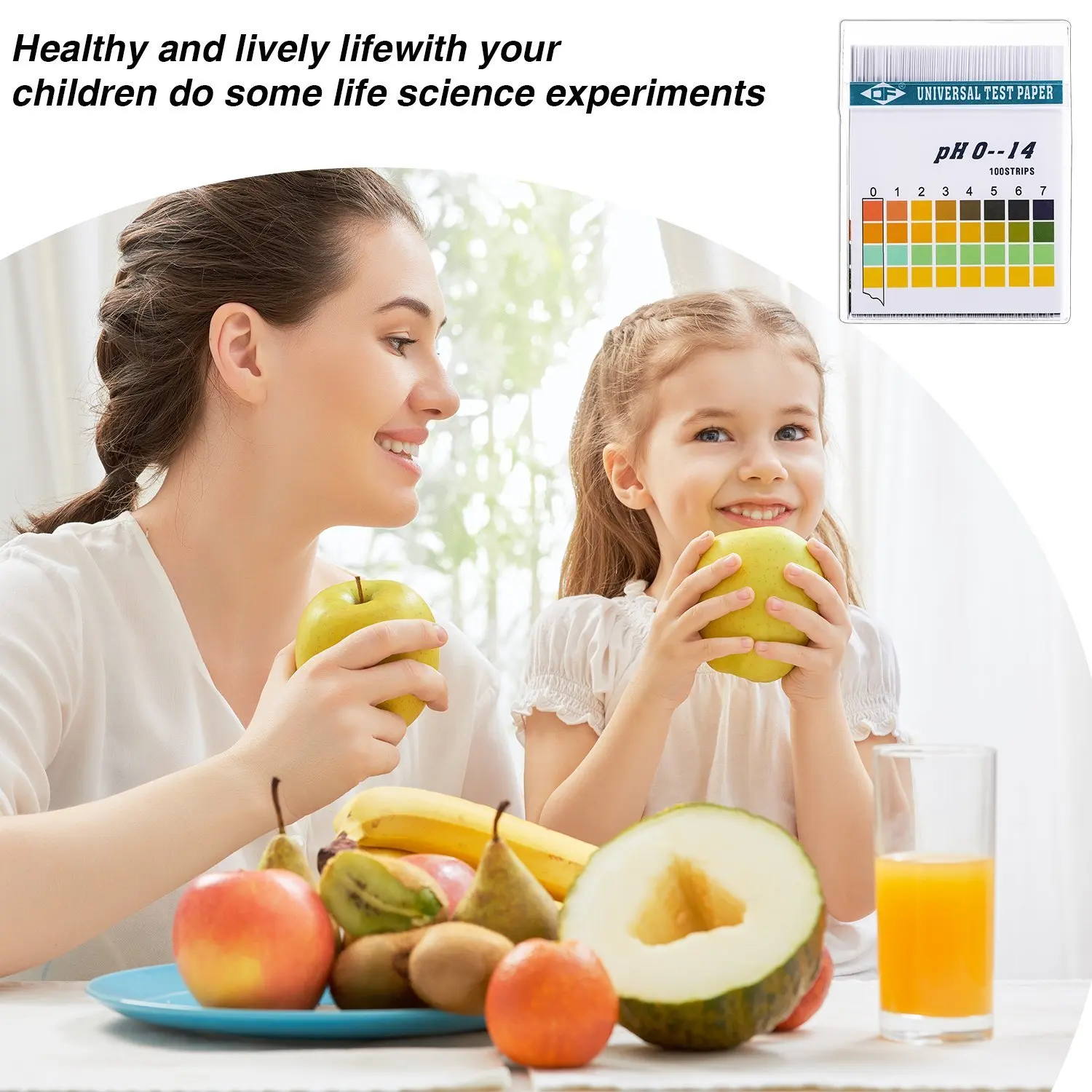 pH Test Strips Universal pH 0-14 Test Paper Litmus for Test Body Acid Alkaline pH Level Skin Care Aquariums Drinking Water