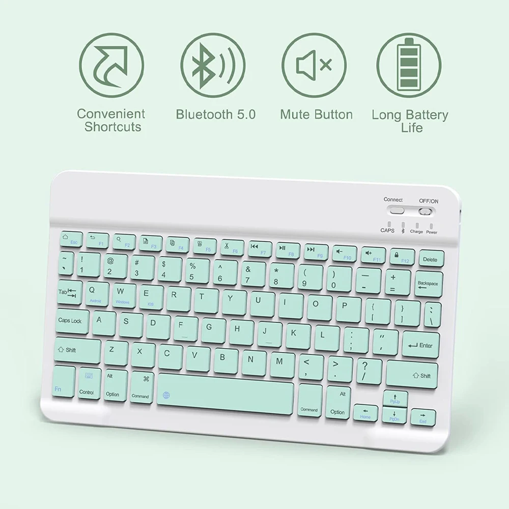 Case for Samsung Galaxy Tab A8 10.5 Inch,Magnetic Keyboard Case for Samsung Tab A8 SM-X200/X205/X207,for Smart Stand Cover