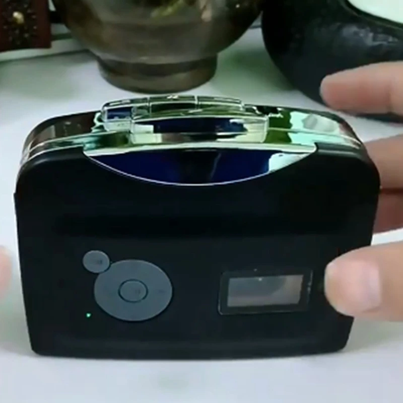 شريط مشغل كاسيت USB للموسيقى إلى تسجيل الموسيقى MP3 إلى محول محرك فلاش USB محول مشغل كاسيت USB للموسيقى