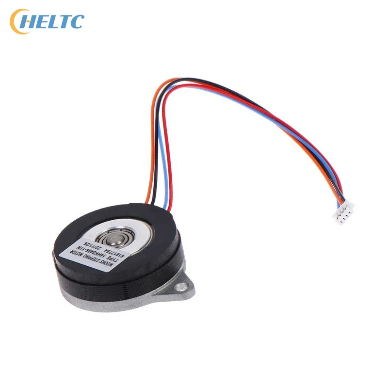 Black  14HK0406-11N NEMA14 0.9 Degree Mini 36mm Round Thin Stepper Motor 2-Phase 4-Wire Stepping Motor For 3D Printer CNC Robot