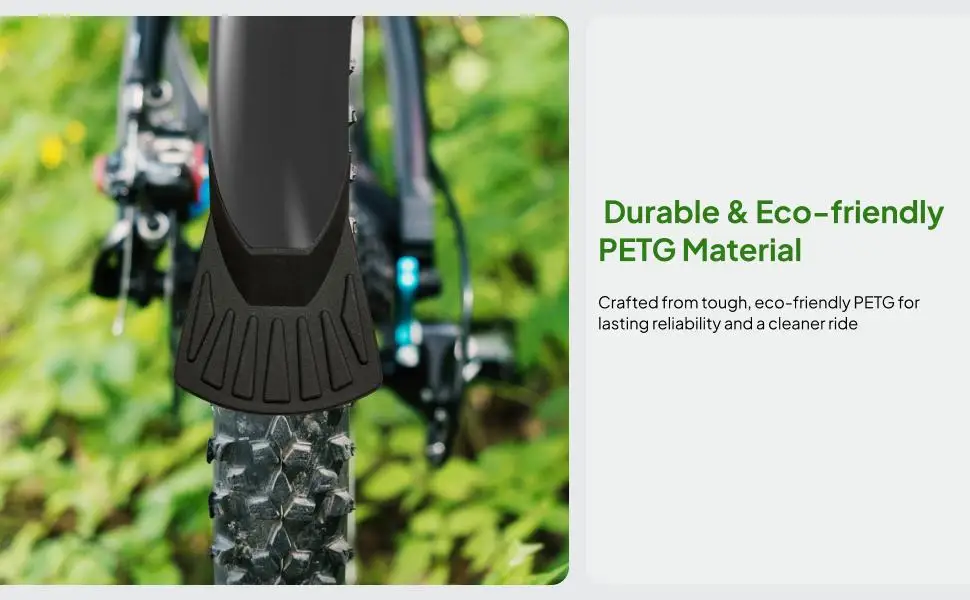 

Bike Mud Fender Quick Release Portable Fish Tail Cover Universal Bike Mud Guard Road Bike Part Durable Mountain Bike Fenders