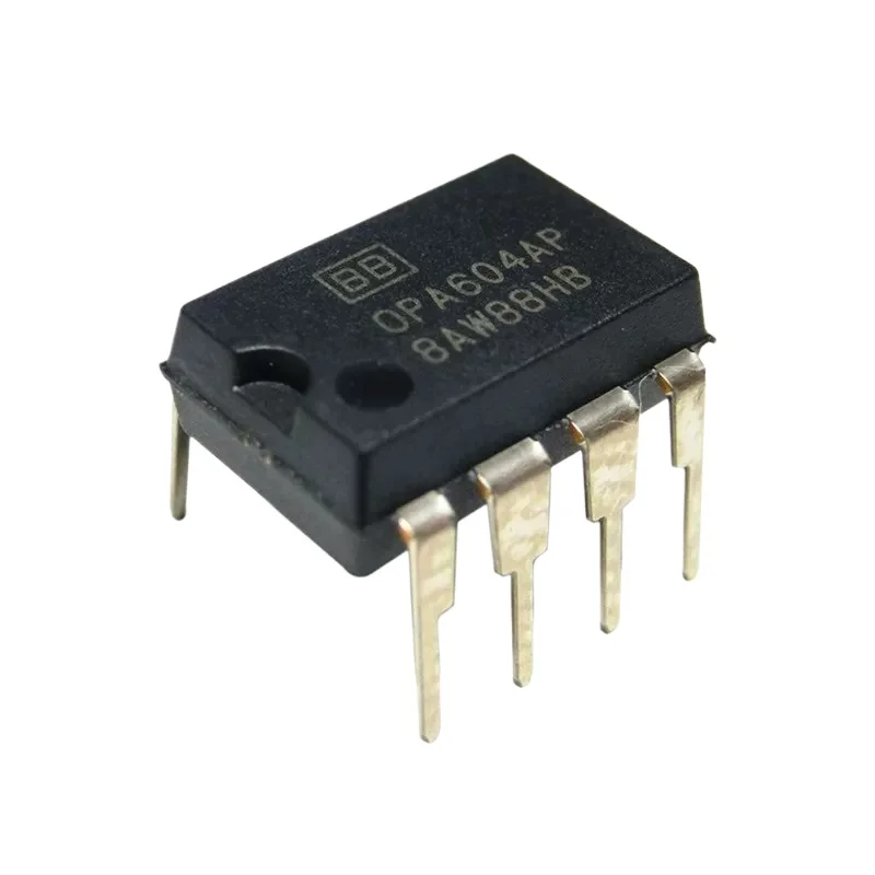 Brand new, genuine, original import opa604ap audio-grade single op-amp, dip-8 package