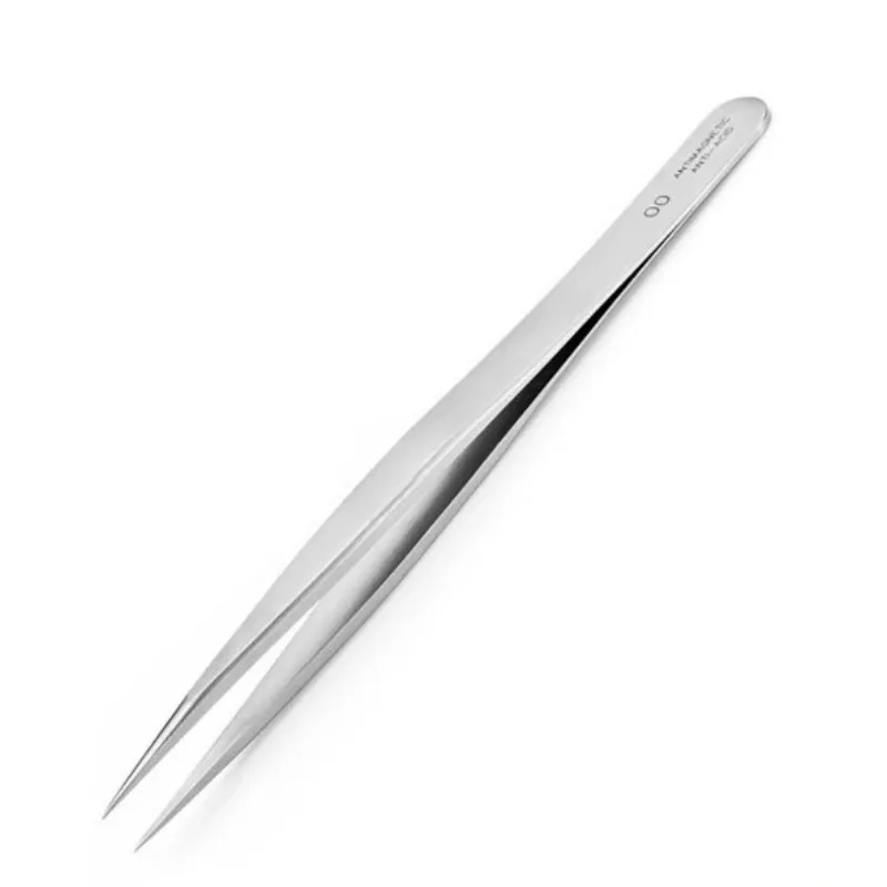 Crown Sharp Type High Precision Stainless Steel Tweezers 00-INOX-VENUS/1-INOX-VENUS