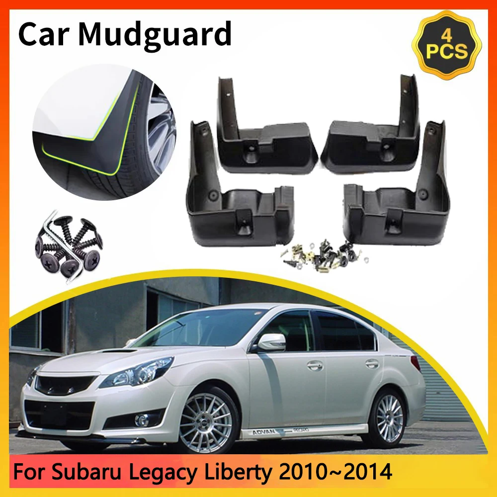 

Для Subaru Legacy B4 Touring Wagon Liberty 2010 ~ 2014 автомобильные брызговики брызговики брызговики аксессуары для крыльев