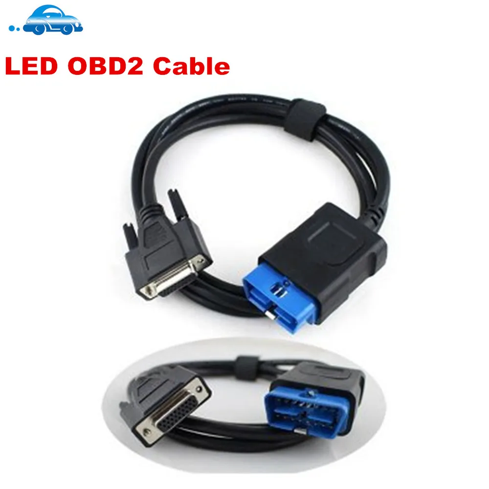 OBDII 16 دبوس LED كابل الرئيسي مناسبة ل Vd ds150e Cdp برو زائد OBD2 السيارات Obd كابل Obd 16pin اختبار كابل Multidiag برو كابل