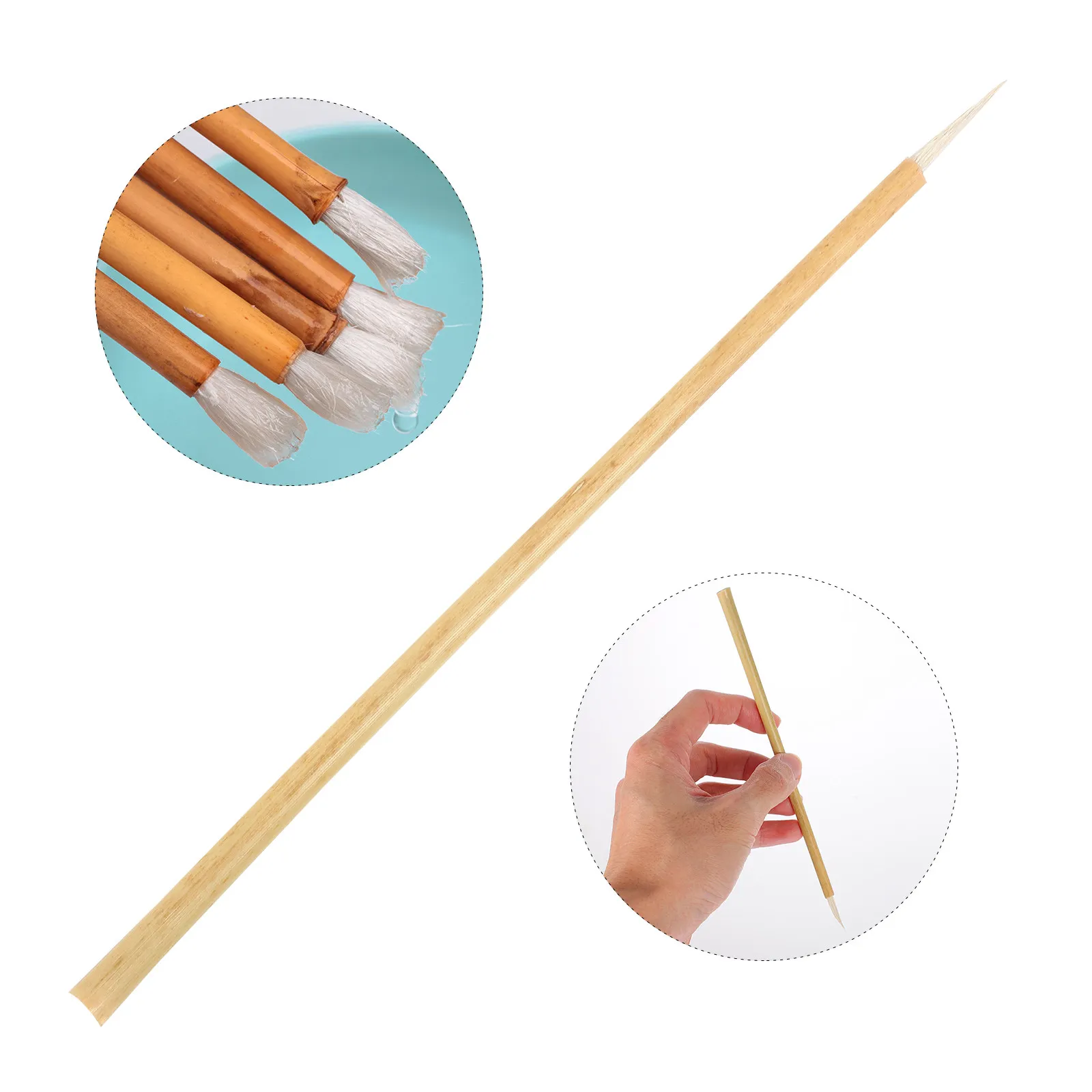 100pcs Industrial Paint Writing Brushes Marking Finishing Tools for Home Improvement Wall Coating & Surface Treatment