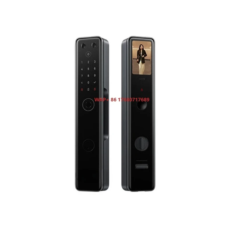 Smart Door Lock M20 Cat Eye Version Full Automatic IPS Visual Screen Fingerprint NFC Unlock Mihome Control