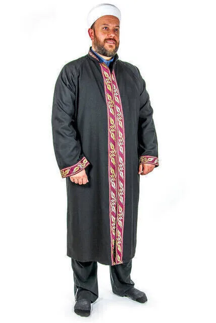 

IQRAH Imam Robe-Prayer Robe-Men Prayer Dress 9