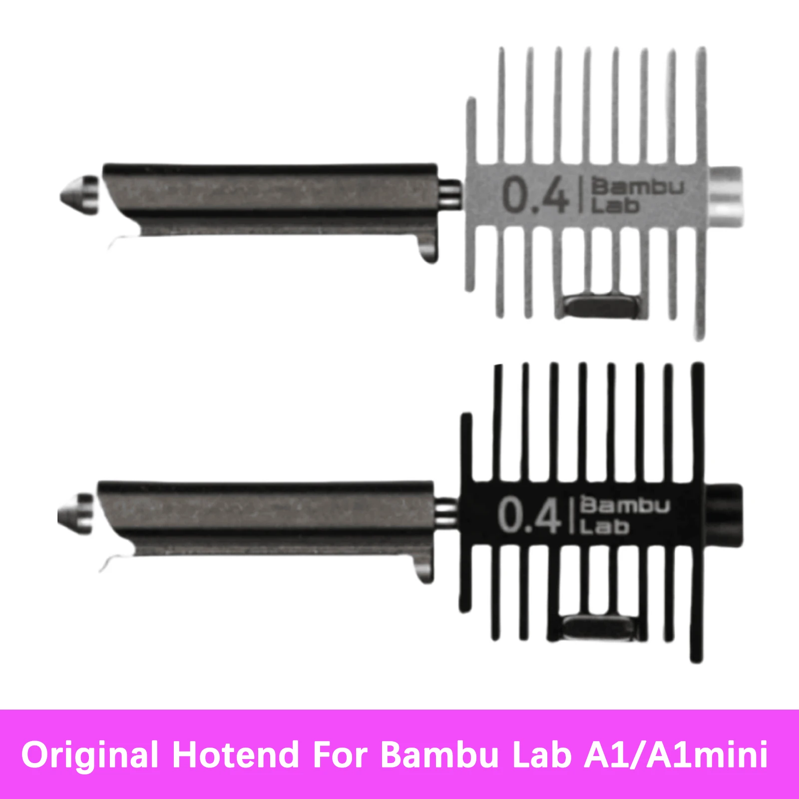 Original A1 Hotend Kit For Bambu Lab A1/A1mini 3D Printer Print Head 0.2/0.4/0.6/0.8mm Nozzle For Bamboo A1 Mini Hot End