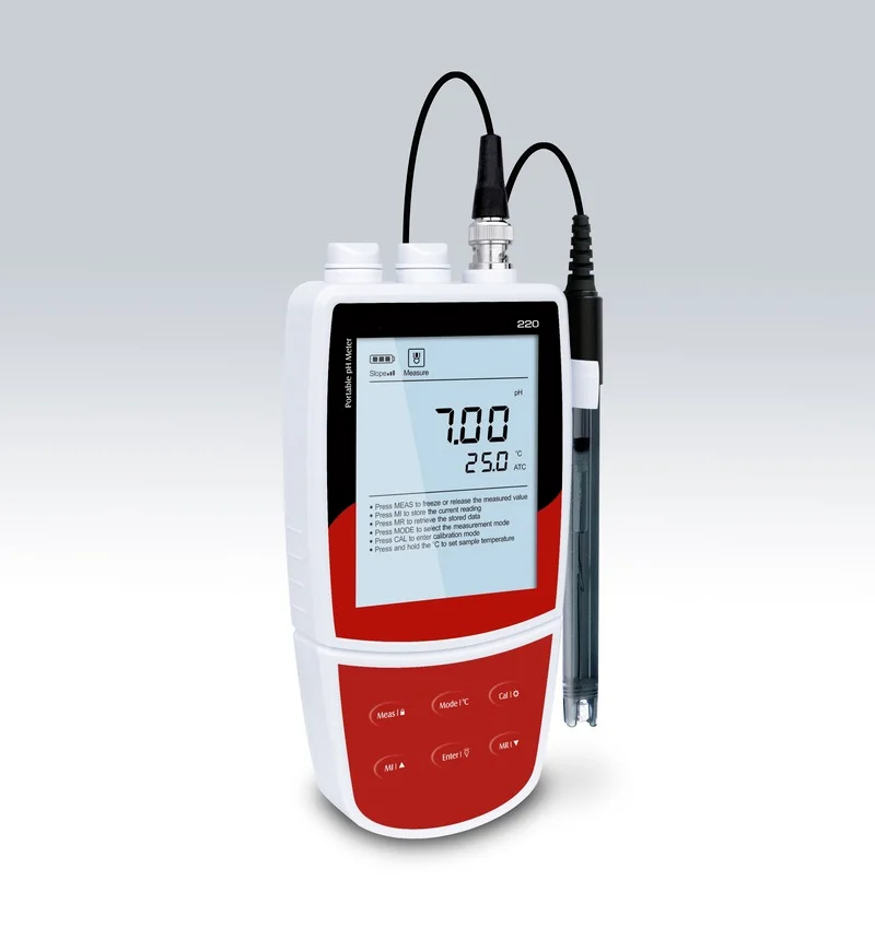 

Fph221-c Laboratory High Precision Portable PH / MV Meter - 2.000 To 20.000 PH