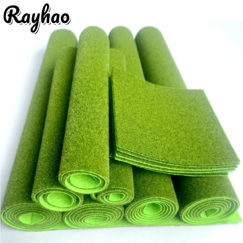 

Artificial Turf Outdoor Gardening Realistic Lawn Synthetic Fake Grass Carpetfaux Micro-landscape DIY Faux Plants Flocking Rug