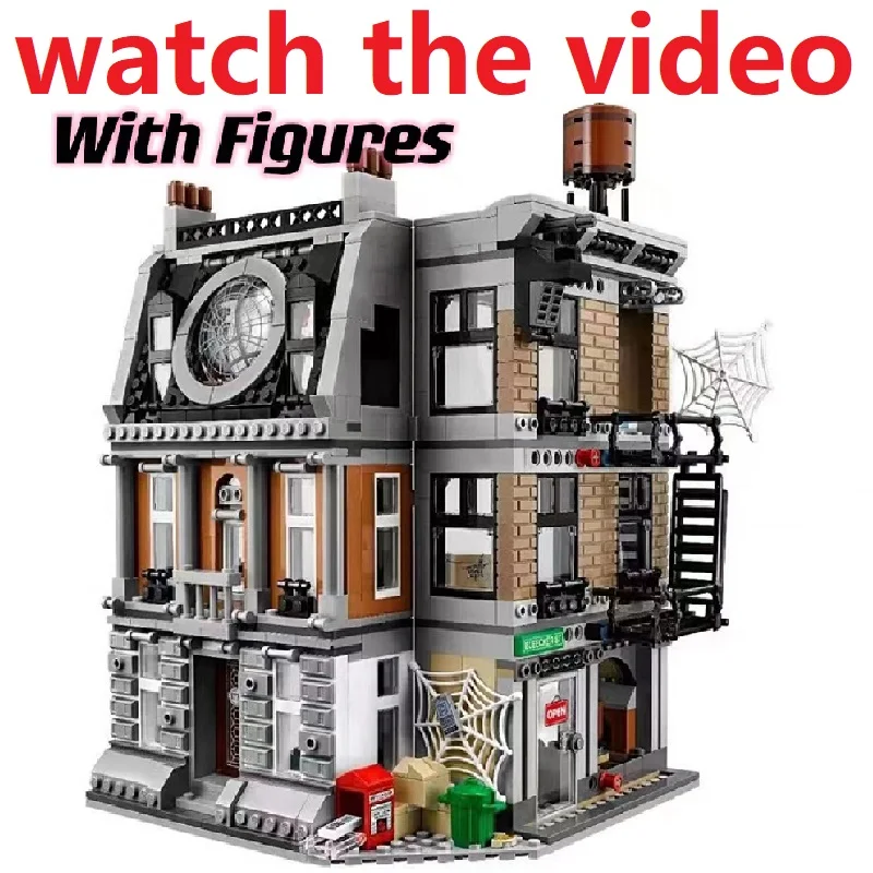 Hero Movie Series 07107 Showdown Model Compatible with 76108 Building Blocks Christmas And Birthday Gifts