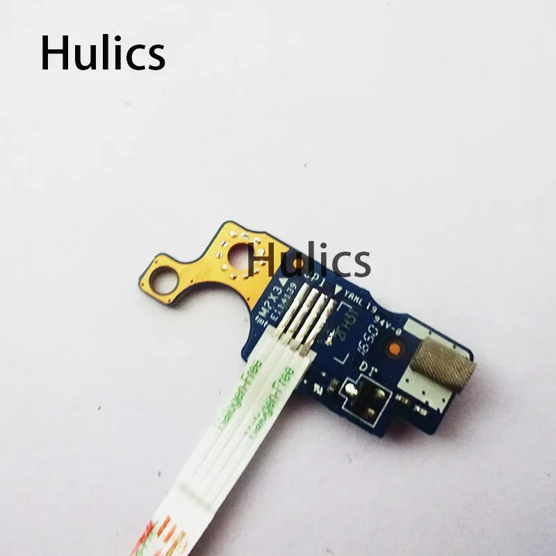 Hulics Used For HP Notebook 15-AY Series 435MW232L01 LS-C701P Laptop Power Button Board With Cable