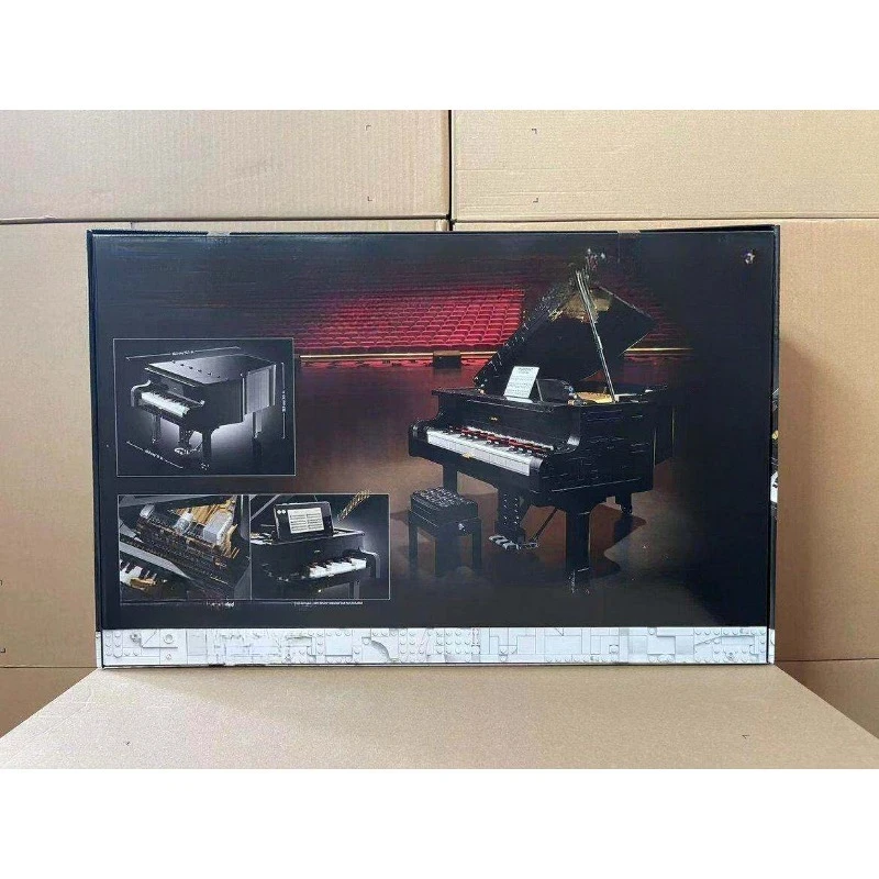 21323 Piano, electric playable puzzle building block toy