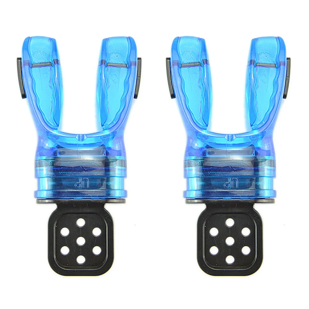 2pcs Diving Mouthpiece 5x7cm Secondary Head Breathing Tube Thermoplastic Silicone Mouthpiece Diving Moldable Bite Regulator