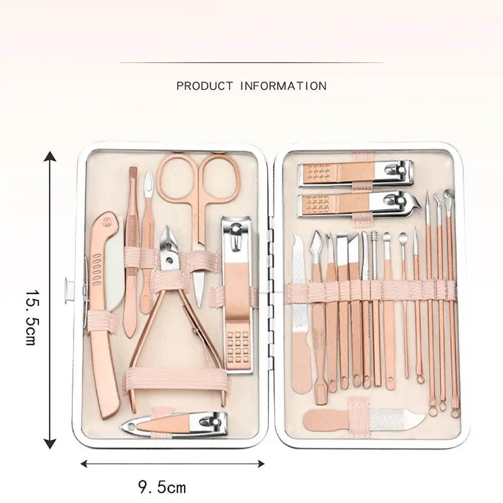 Ensemble d'outils de beauté pour hommes et femmes, coupe-ongles, kit de soins des ongles, coupe-ongles, 7 ensembles, 10 ensembles, 12 ensembles, 16 ensembles, 18 ensembles, 23 ensembles