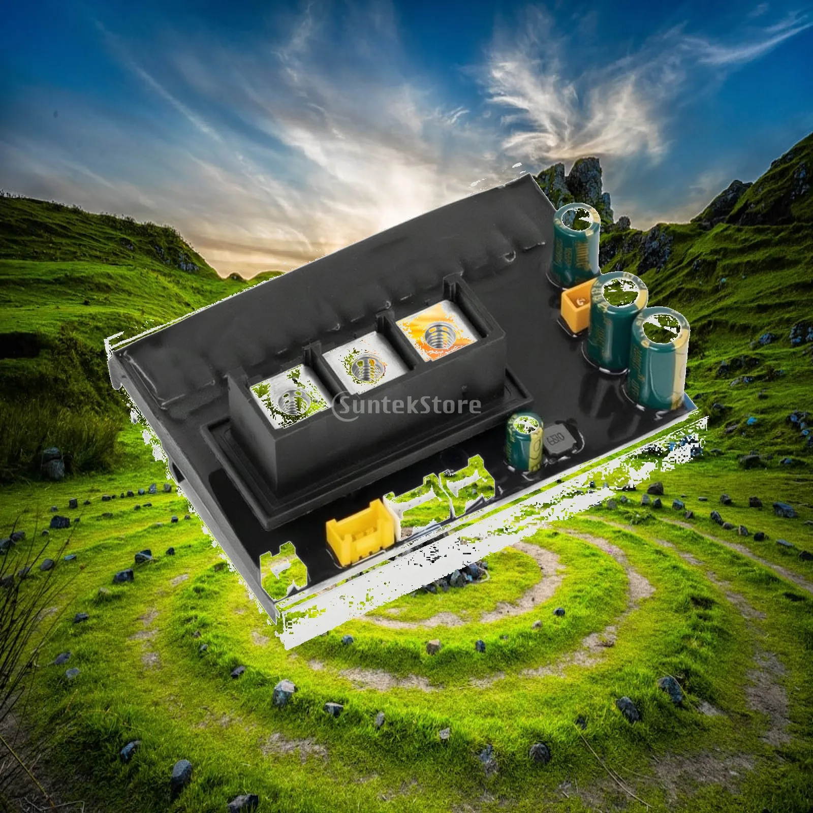 Replacement Electric Scooter Control Board with Screw Terminal Block for Easy Installation and Efficient Power Routing