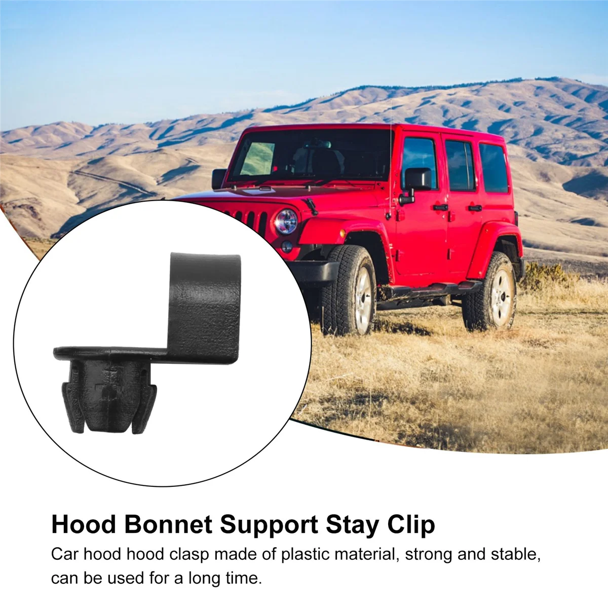 10X держатель для капота, крепления стержня капота 792843 для Citroen Berlingo C3 C4 C-Elysee Peugeot 2008 208 301 308