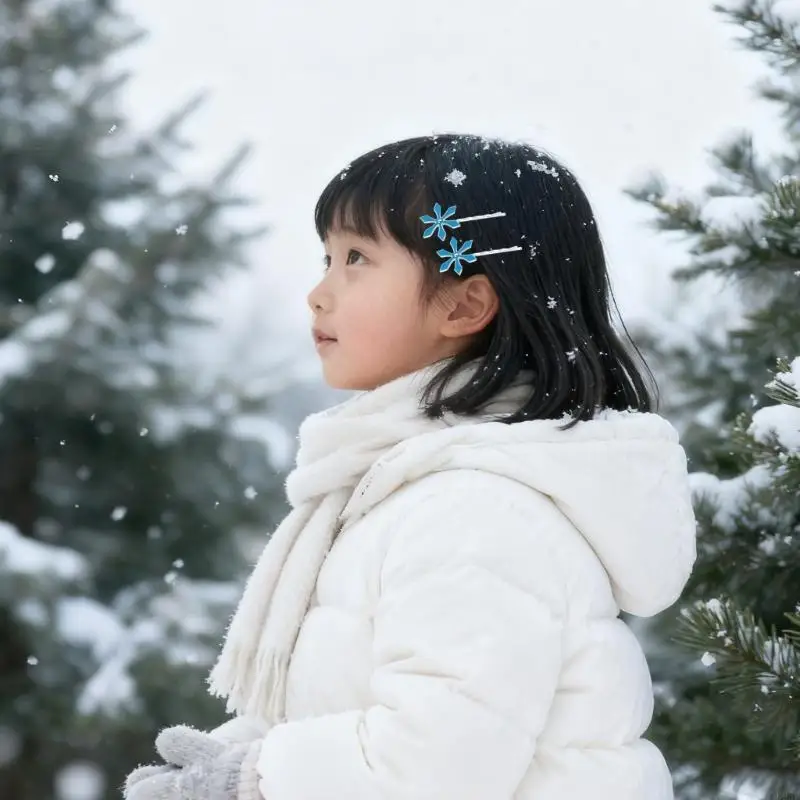 B95F Inoue Orihime Kẹp Tóc Mũ Lục Giác Tuyết Kẹp Tóc Kẹp Tóc Anime Trang Phục Hóa Trang Phụ Kiện Tóc Dành Cho Nữ Bé Gái