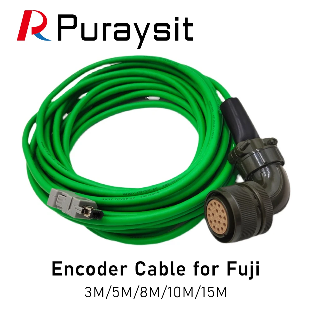 Puraysit  Servo Motor Encoder Cable WSC-P06P03-CDP05-C WSC-P06P03-CDP03-C High-Power  GYGGY  for FUJI