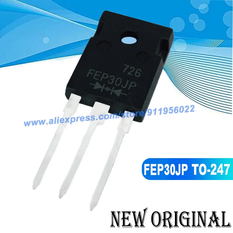 (5 Pieces) FEP30JP   TO-247 600V 30A