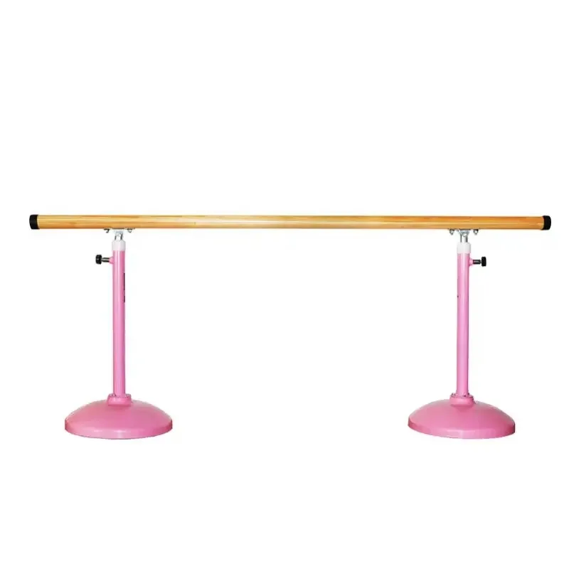 

Adjustable Gym Bar Ballet Barre Movable Bar Portable Horizontal Bar Gymnastics Equipment for Dance Studios and Gymnasiums