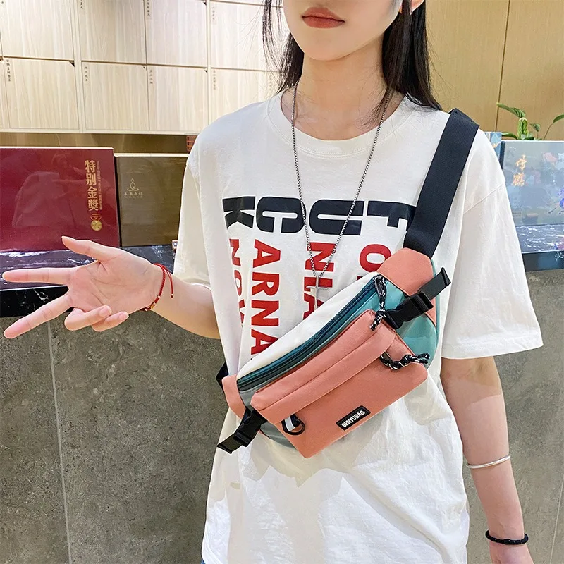 

Новинка 2025 года, нагрудная сумка через плечо, унисекс, уличная повседневная велосипедная универсальная модная незаменимая сумка на плечо для мужчин и женщин